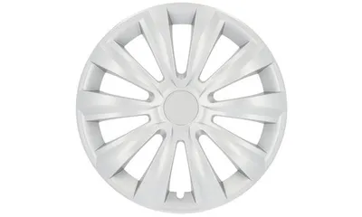 Produktbild von cartrend Radzierblende "Delta" silber 15" (38,10 cm) (1 Stück)