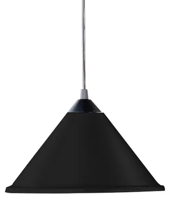 Produktbild von Pendelleuchte aus schwarzem Metall
