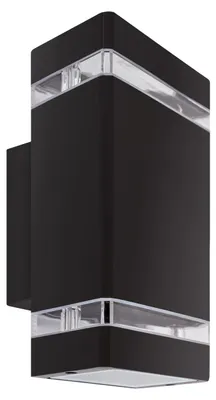 Obrázok produktu pre Nástenné svietidlo BRUNO 2xGU10 D BLACK