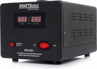 Zdjęcie produktu dla Regulator napięcia Kraft&Dele AVR 1000 VA/230V KD1931