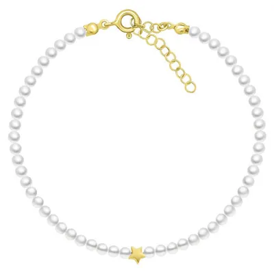 Produktbild von Charmantes Perlenarmband Hvìzdièka BRC131Y