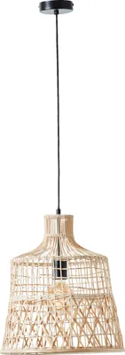 Produktbild von Hängelampe, kürzbar, 120 cm Höhe, Ø 37 cm, E27, max. 25 W, Bambus
