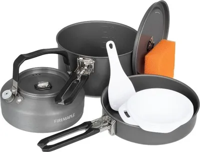 Immagine prodotto di Set di pentole da campeggio Fire-Maple Feast 2 nero