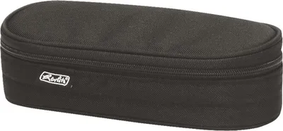 Image de herlitz trousse de toilette noire, 21,5 x 9,0 cm