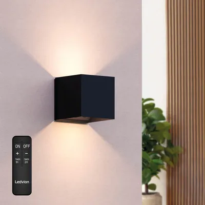 Produktbild von Ledvion Wiederaufladbare USB C Wandleuchte inkl. sensor Warmweiß