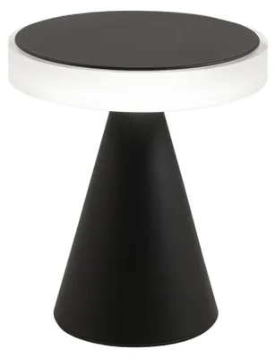 Immagine prodotto di Lampada da tavolo Neutra LED 12W 1260lm 3000K struttura in metallo e metacrilato colore Nero IP20 - Illuminazione d'interni elegante e moderna