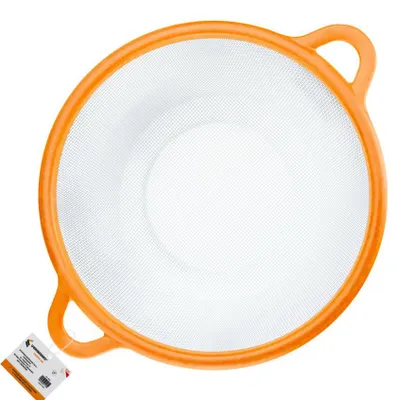 Imagen del producto de Colador de cocina de 25,5 x 8,5 cm, colador metálico con asas