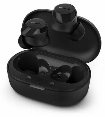 Produktbild von Philips TAT1209BK/00, True Wireless Stereo (TWS), 20 - 20000 Hz, Anrufe/Musik, Kopfhörer, Schwarz