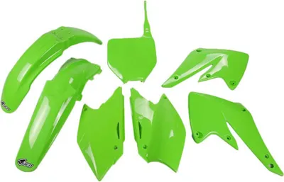 Immagine prodotto di Ufo Kawasaki Kxf 250 2004-2005 Kakit203-026 Plastikbausatz Grün Grün Taglia Unica