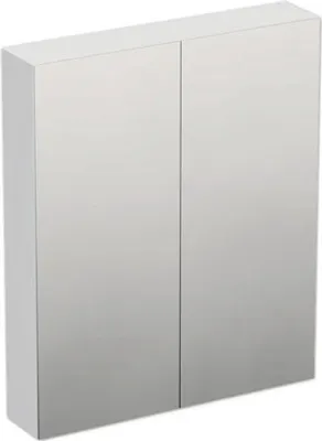 Produktbild von Jungborn Spiegelschrank TRENTA 60 x 14,4 x 72 cm weiß zu A8916 matt 2-türig IP 44