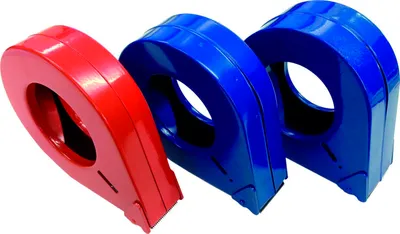 Produktbild von Handabroller Metallgehäuse mit Abschneider für Rollenbreite 50 mm
