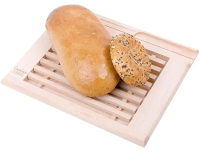 Productafbeelding van Creative Home Houten Brood, 35,5 x 28,5 x 2 cm, Natuurlijk beukenhout