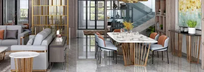 Produktbild von Esszimmer Wohnzimmer Edelstahl Design Tische 180x90cm Luxus Möbel Esstisch Tisch
