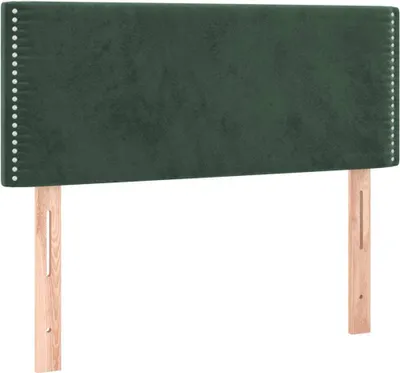 Produktbild von Kopfteil Dunkelgrün 80x5x78/88 cm Samt