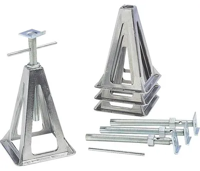 Produktbild von Stützbock FIAMA Alu 4er Set - Höhenverstellbar