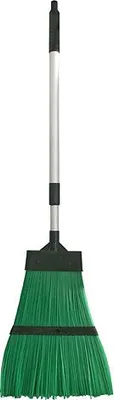Produktbild von Besen MagicHome LS9241, PlasticSweeper, Grün, Alu-Teleskopstiel, Stiel 63-96 cm, 26x40 cm