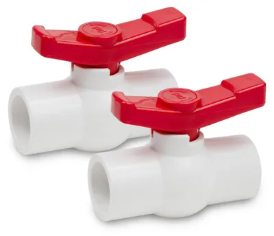 Obrázok produktu pre 2 kusy guľový ventil s priemerom 40 mm, ventil na zastavenie prívodu vody