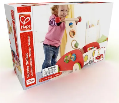 Produktbild von Hape Push & Pull Lauflernwagen Wonder Walker, E0370