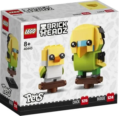 Zdjęcie produktu dla LEGO Iconic Budgie, Zestaw do budowania, 8 lat(a), Plastik, 261 szt., 251 g