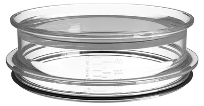 Staubschutzdeckel für Kaffeebehälter, 2800 ml, transparent