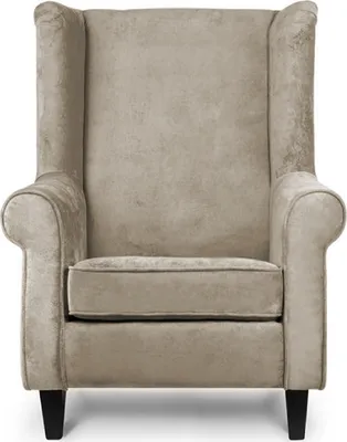 Obrázek produktu pro Konsimo Classic křeslo Čalouněné s područkami a snadno udržovatelnou látkou "MILES", světle béžová, látka, Classic, 82x105x97 cm