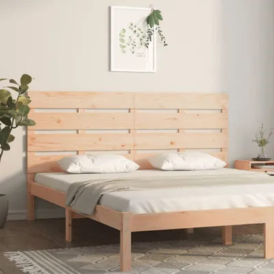 Produktbild von Design Möbel Kopfteil 200x3x80 cm Massivholz Kiefer - 2024 Neu