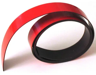 Produktbild von Magnetisches Band 1000x19x1mm rot