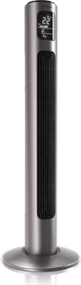 Produktbild von Brandson Turmventilator, Oszilation 60 Grad, Ventilator, mobiler Lüfter, 96 cm Säulenventilator, Standventilator mit 3 Leistungsstufen, GS, Rauchgrau