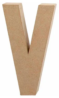 Obrázek produktu pro Briefpapier -Maché - V, 20,5 cm