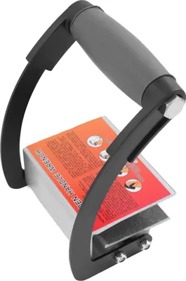 Immagine prodotto di Sollevatore per pannelli in cartongesso - Supporto per pannelli/ausilio di trasporto - Impugnatura in gomma - Tappetino antiscivolo - Regolabile da 2 a 25 mm - Nero
