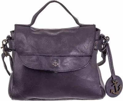 Produktbild von Harbour 2nd AL.10459 Anchor Love Tatjana Leder Umhängetasche ash