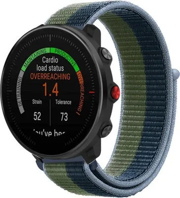Produktbild von Strap-it Polar Vantage M Nylonarmband (Moosgrün)
