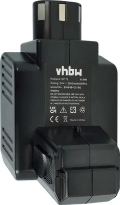 Produktbild von vhbw Akku kompatibel mit Hilti TE 5 A Werkzeug (2500 mAh, NiMH, 24 V)