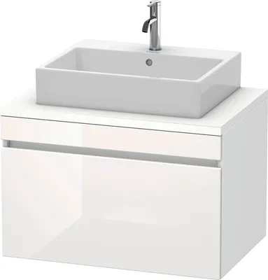 Image de Duravit DuraStyle meuble sous-lavabo pour console, 1 tiroir, 800mm, DS531202218