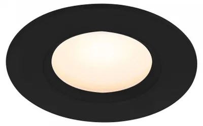 Produktbild von Nordlux Tiaki LED Einbauleuchte Downlight dimmbar IP65 Schwarz 49570103
