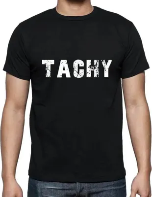 Produktbild von Herren Grafik T-Shirt Tachy Öko-Verantwortlich Vintage Jahrgang Kurzarm Lustige Druck Geburtstag Geschenk Mann