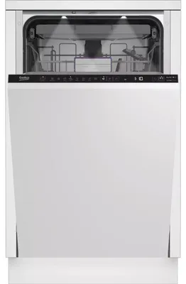 Obrázok produktu pre Beko BDIS38040A, Plne vstavaný, Úplná veľkosť (60 cm), Nerezová oceľ, Čierna, Tlačidlá, LED