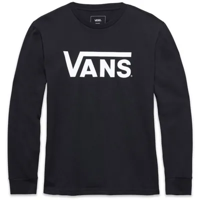 Obrázek produktu pro Vans Classic Longsleeve, Triko, Dospělý, Muži, Černá, Obrázek, XL