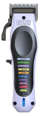 Produktbild von Wahl 3028048, Schwarz, Weiß, Rechteck, 0,7 mm, 4,5 cm, Wechselstrom/Batterie, 120 min