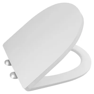 Obrázek produktu pro WC sedátko LEON, Slim, Soft Close, Easy Take, bílé