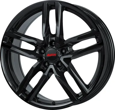 Produktbild von 17 Zoll Alufelge ALUTEC Ikenu 17"x6.5" 4x100 PCD ET45 63.30mm Felge Schwarz