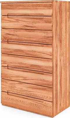 Produktbild von Kommode Bento aus Kernbuche massiv 75x45x129 cm mit 8 Schubladen