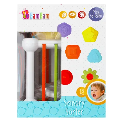 Zdjęcie produktu dla Nd39_492760 Bam Bam Klocki Sensoryczne Z Akcesori