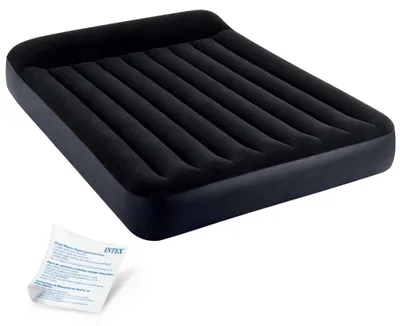 Image de Matelas gonflable pour deux personnes, dimensions 203x152 cm, modèle INTEX 64143