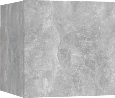 Produktbild von vidaXL Nachttisch Betongrau 30,5x30x30 cm Holzwerkstoff