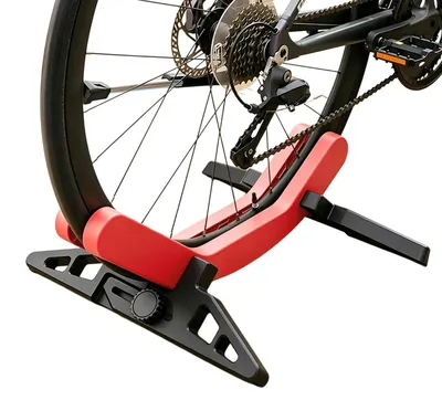 Immagine prodotto di Supporto regolabile per la ruota anteriore della bicicletta, con superficie antiscivolo