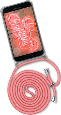 Produktbild von TWIST-Case + TWIST-Cord für Samsung Galaxy A5 (2017), Farbe:Kooky Flamingo (Silber)