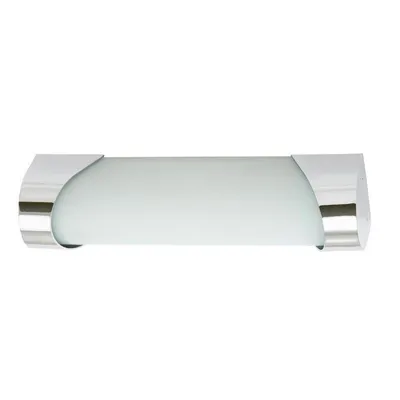 Produktbild von LED Bad Wandleuchte Milchglas Chrom 25cm