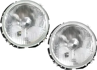 Produktbild von Scheinwerfer Hauptscheinwerfer H4 links + rechts Set 2 passend für VW Golf 1 I