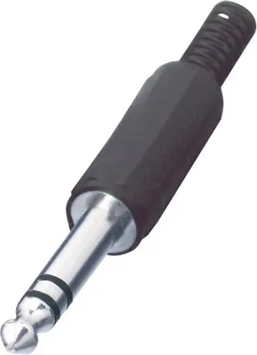 Obrázok produktu pre Konektor JACK6,3mm stereo PLAST SK3